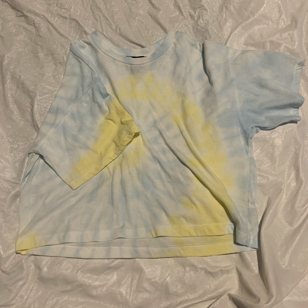 Cropped Tie-Dye Tee